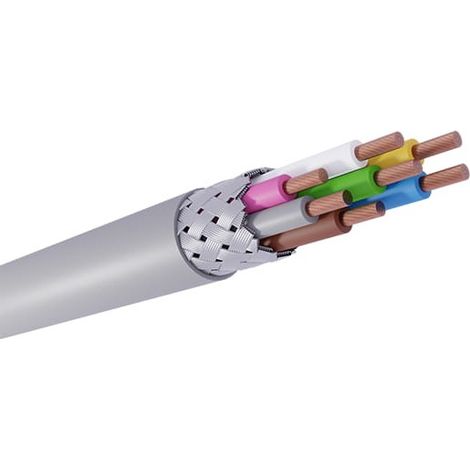 Cavo Schermato LIYCY 7x0,25 RAL 7001 DIN 47100