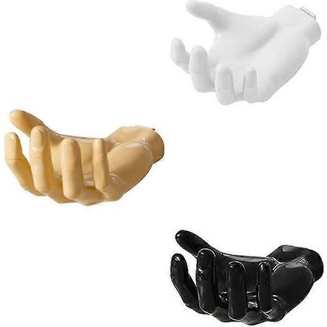 3 supports pour ballons à main - Support mural pour ballons de basket-ball - Support mural pour ballons de football - Support mural pour ballons de volley-ball - Présentoir mural pour ballons (1/4)
