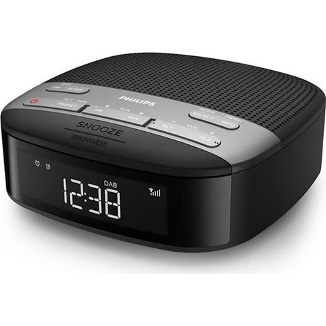 Philips TAR3505/12 Radio Orologio Digitale Nero Grigio