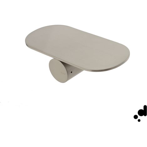 EVER Dot mensola/porta sapone nichel spazzolato codice prod: EVDT604 (1/2)