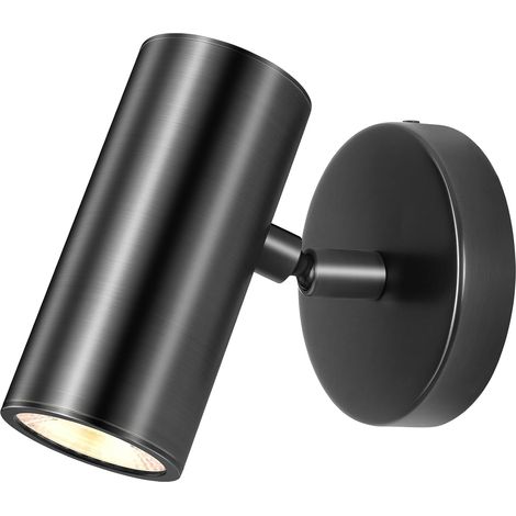 LED-Wandleuchte, zur Präsentation von Kunstporträts, warmes Licht 5W (schwarz) (1/5)