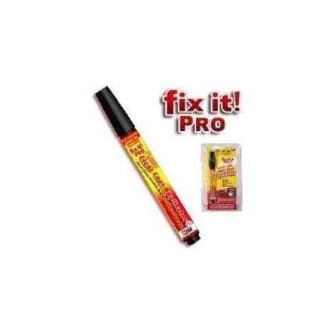 Produit de camouflages pour éraflures - Fix it pro - Noir - Pour voiture - Application facile