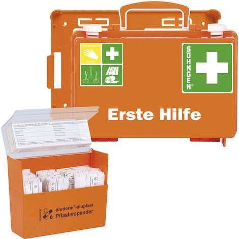 SÖHNGEN, Trousse de secours, avec distributeur de pansements et