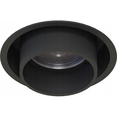 Nowodvorski Mono Slide versenkte Öse Schwarz Rund Metall GU10 10 W (1/5)