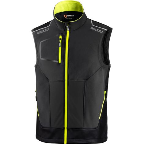 GILET DA LAVORO ILLINOIS- - tg.XL - grigio giallo - 1 pezzi SPARCO (1/2)
