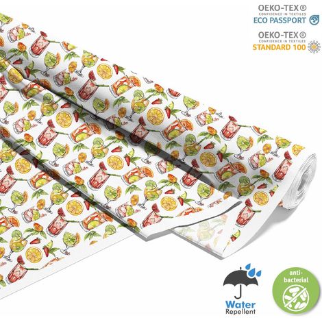 TESSUTI DECORATIVI PER ESTERNI OXFORD - Motivo Cocktail  DX8752 (1/5)