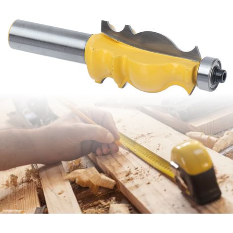 Fraise de moulure architecturale pour CNC, outil de fraisage bois avec queue de 12mm