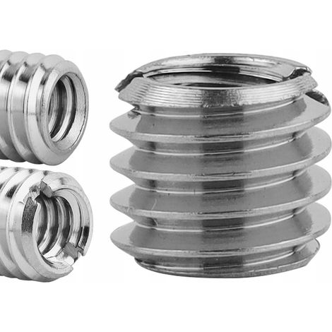 Écrou fileté, adaptateur, réduction, cuivre 3/8" à 1/4", 8 mm