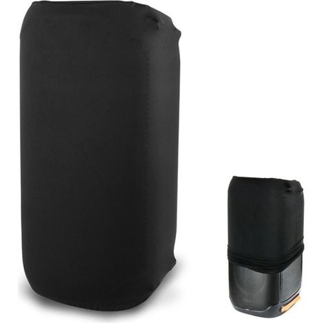 Copertura antipolvere, realizzata in tessuto flessibile e morbido, adatta per altoparlanti JBL Partybox 100/110/120, copertura protettiva nera. (1/5)