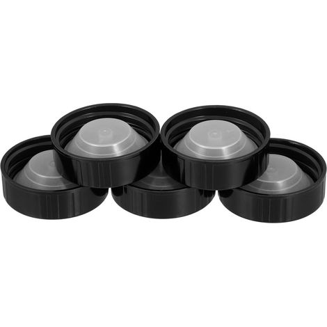 5 bouchons de vin, 38 mm, plastique, ronds, fermeture étanche (1/5)