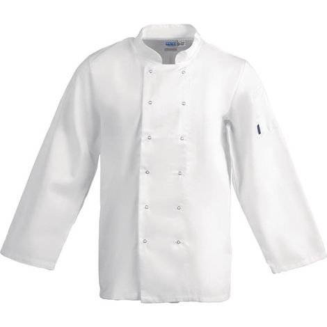 Veste de Cuisine Mixte Vegas Manches Longues Blanche - Whites Chefs Clothing (1/5)