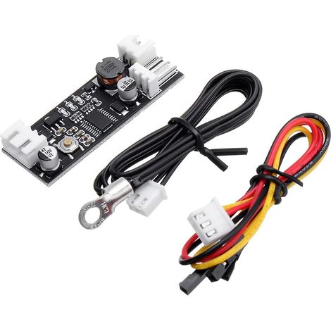 12-V-DC-PWM-Lüftertemperaturregelungs-Drehzahlreglermodul zur Geräuschreduzierung