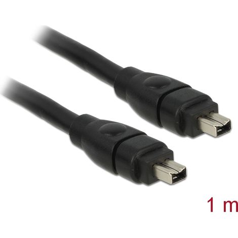 Cable FireWire 1m 4p/4p DELOCK
