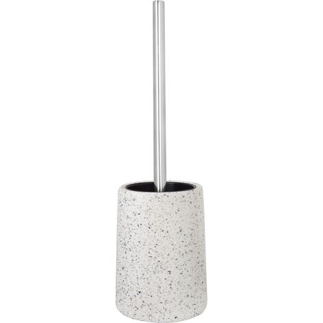 Q-BATH PREMIUM DECOR 1553 WC-Bürste, helles Terrazzo