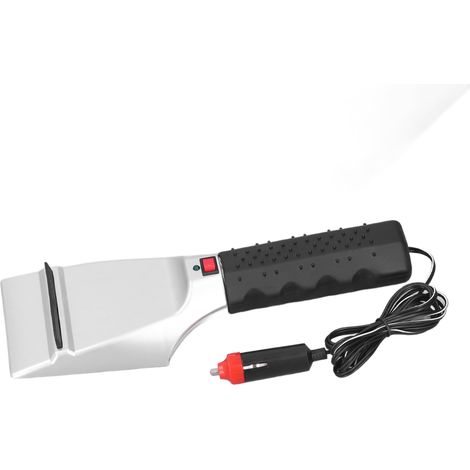 Déneigeuse électrique 12V avec racloir à glace chauffant pour pare-brise, pelle à neige auto pour voiture, camion, SUV, outil de dégivrage rapide. (1/5)