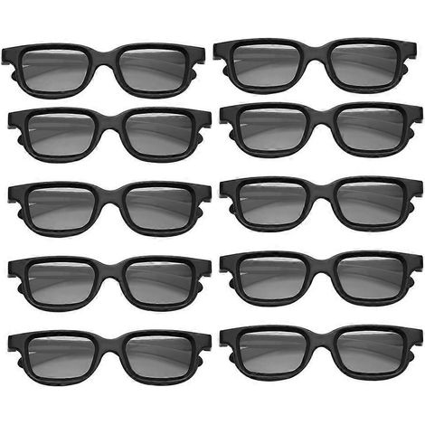 Lot de 10 lunettes 3D passives polarisées pour écran de cinéma IMIX (1/5)
