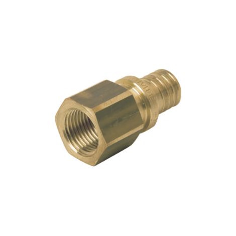 Raccordo dritto diametro 25-20x27 femmina in ottone - Rehau (1/2)