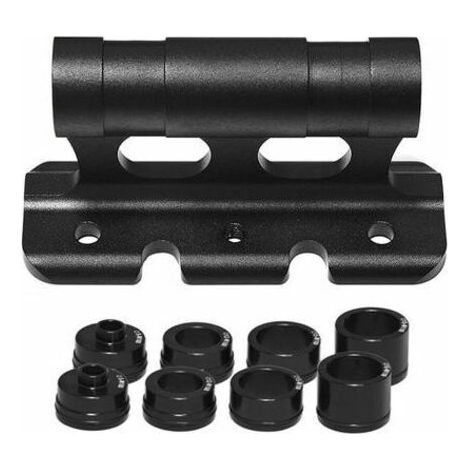 Accessoires pour remorque,support de fourche de vélo à travers le support d'essieu pour 5x100mm 12x100mm 15x100mm 15x110mm (1/5)