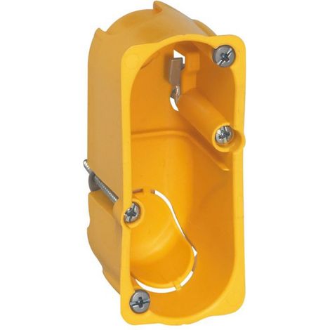 Boîte monoposte BATIBOX cloisons sèches pour Céliane ou Mosaic 1 module - - 080040 (1/2)