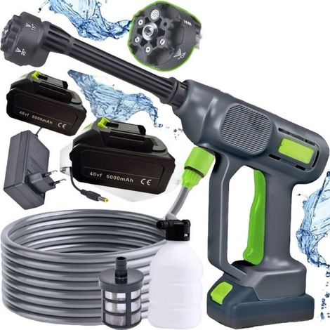 Idropulitrice a doppia batteria 48Vf alta pressione portatile lavaggio auto JT00