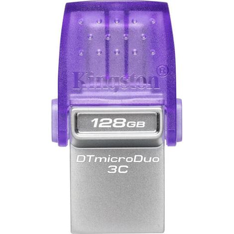 Memoria USB Kingston microDuo 3C 128 GB Morado (1/4)