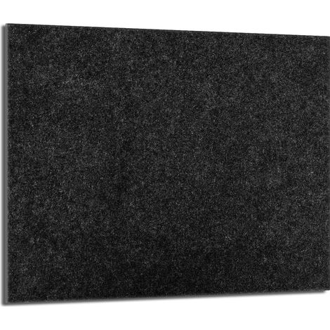 Placa de protección de estufa de vidrio 60x52 Pizarra (1/5)