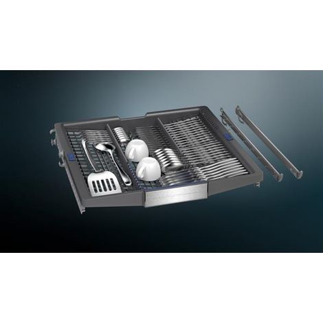 Siemens – Tiroir à couverts Vario 2 pour lave-vaisselle 60cm – Éléments abaissables et picots pliables – SZ36DB04