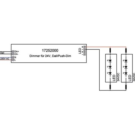 brumberg LED-Netzteil 24 V DALI2 Push DT6 17252000 (1/2)
