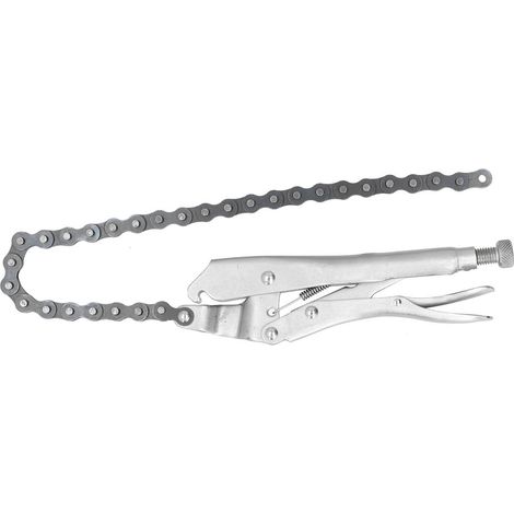 Locking Chain Clamp Adjustable Convenient Easy Sturdy Durable Efficient Effort Saving Chain Vise