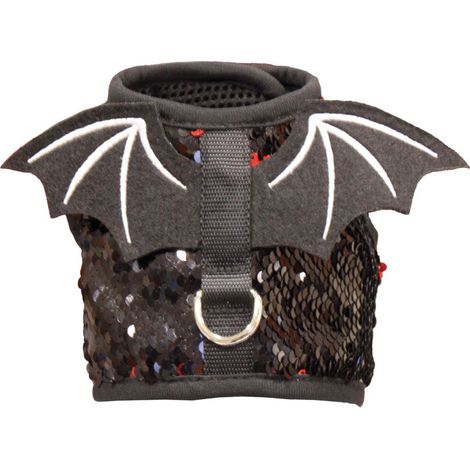 Pettorina Halloween modello Tricky dear devil per cani: 36x41 cm