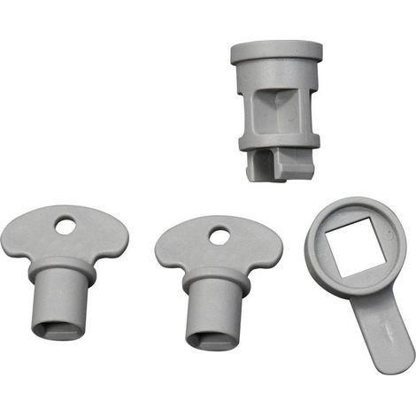 ACCESSORI PER SPORTELLO CONTATORE totale 4 pezzi