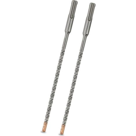 Hammerbohrer SDS Plus Hartmetall 4 Beton Ziegel 6mm x 200mm x 2 (1/5)