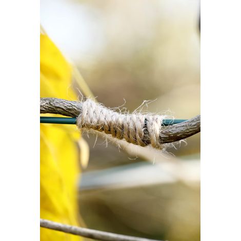 Corde de jute naturelle 2mm ±100m pour jardinage, bricolage, activités manuelles (1/3)