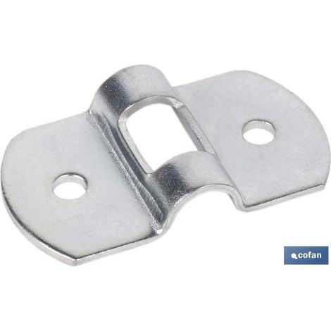 Chapa puente 25x6 acero galvanizado para anclaje (1/4)