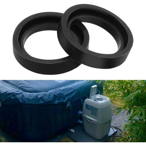 Joint D'entrée et de Sortie pour Intex Pure Spa, Joints pour Simple Spa de Remplacement 11699, Empêche Les Fuites et Maintient l'intégrité de l'eau grâce à l'étanchéité pour Piscin,2 PCS