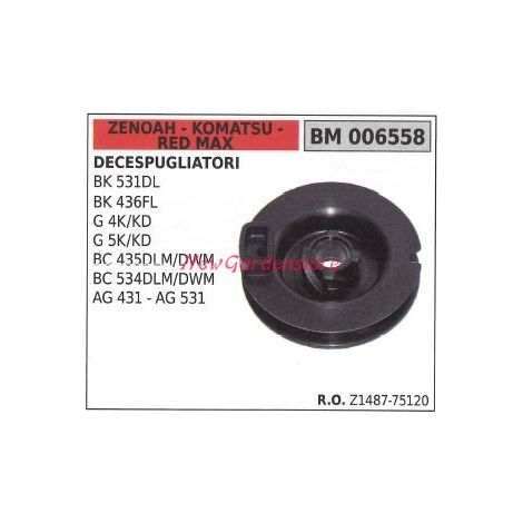 Polea de arranque ZENOAH desbrozadora BK 531DL 436FL 006558