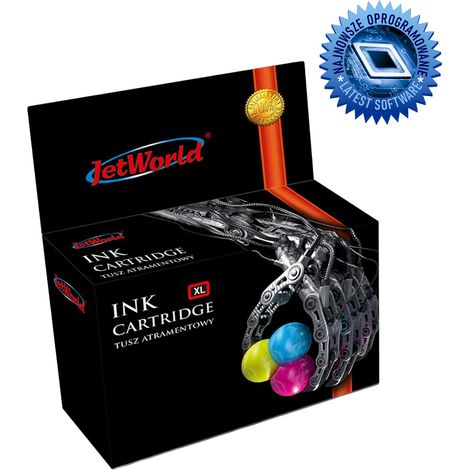 JetWorld CMY HP 303XL Tintenpatrone T6N03AE (Produkt funktioniert mit HP+ Geräten Version "e") (Anti-Upgrade)