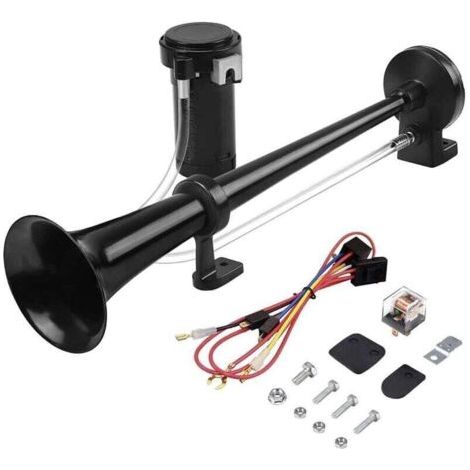 Klaxon Train 150 dB 24 Volts Pour Camion Véhicule Bateau 17 Pouces (1/4)