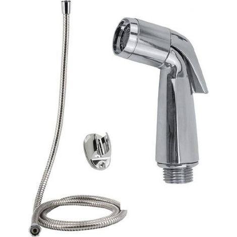 TRADE SHOP - Kit Doccetta Doccino Bidet Bidè Intimo Anziani Disabili Laccio Staffa 69310 -