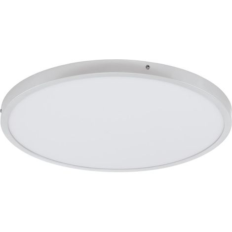 Éclairage de plafond Fueva 1 Round gris argenté 3000K - 97272 (1/2)