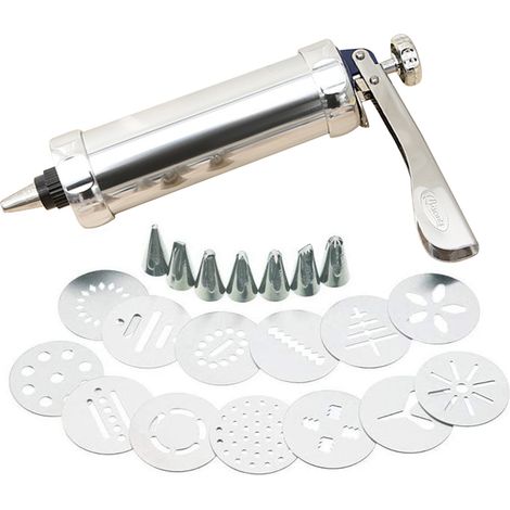 Aluminum Alloy Biscuit Mold Set Cream Decoration Multifunctional Biscuit Machine DIY Decorating Gun (1/5)