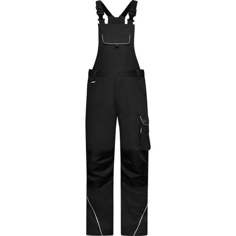 James & Nicholson funktionelle Latzhose JN879 Gr. 26 black (1/5)