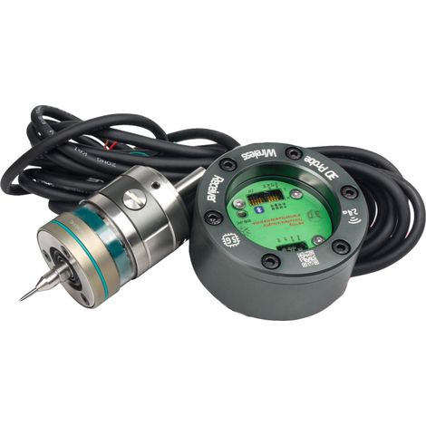 Sensore di contatto 3D CNC, lunghezza sonda 30 mm, diametro esterno 42 mm, corsa sull'asse Z 2,5 mm, precisione 0,001 mm, connessione wireless. (1/5)