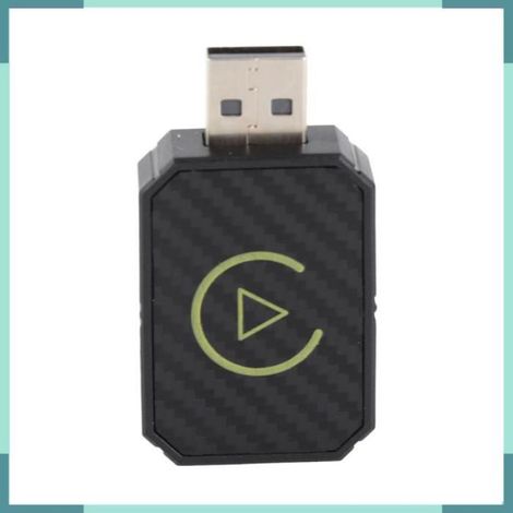 Pour adaptateur sans fil Carplay Adaptateur sans fil Carplay, Plug and Play, faible auto electronique Argent sans 4G