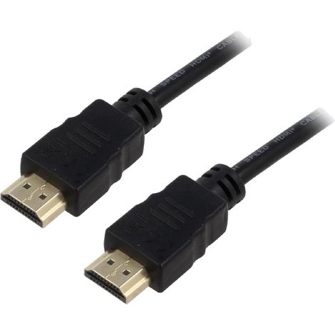 Cable HDCP 2.2 HDMI 2.0 male des deux cotes 1m noir
