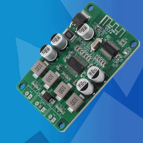 Carte Amplificateur Audio Stéréo Bluetooth TPA3110 2x15W Module Puissance pour Enceinte (1/5)