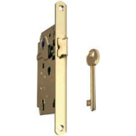 SERRATURA PATENT CASSA RIDOTTA SOLO SCROCCO BORDO TONDO D.90 MM.50 (1/2)