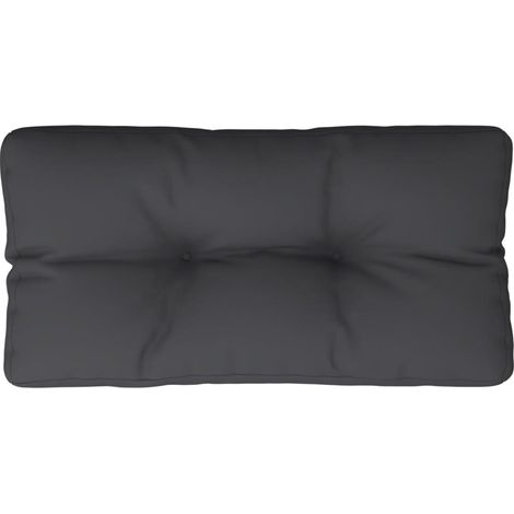 Maison Exclusive - Palettenkissen Schwarz 70x40x12 cm Stoff