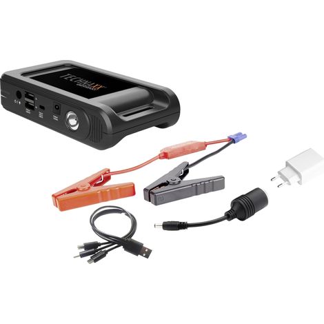 Technaxx Système de démarrage rapide TX-218 5030 Courant d'aide au démarrage (12 V)=350 A compresseur, protection élect (1/5)