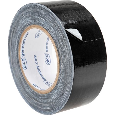 alca® Reparatur Montage Klebeband schwarz Power Tape ca. 0,2 mm x 50 mm x 50 m wasserfest selbstverschweißend starke Klebkraft extra reißfest